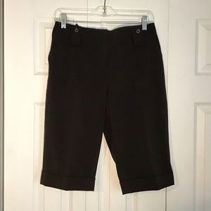 REBECCA Brown Bermuda shorts